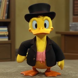 still image of howard the duck in the sopranos.