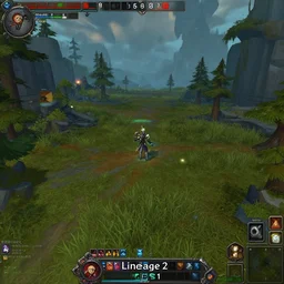 a landscape in lineage 2 ncsoft