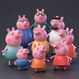 blender 3 d rendition, vitorugo, carlos ortega elizalde, derek spears, rayn, daniel bel, ahmad merheb, peppa pig