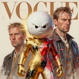 3 d, angry marble statue fashion model, golden and red and black splashes, liquid white and pink metal, sun, vogue cover style, poster art, high detail, intricate oil painting, multiple exposure, stanley kubrick mood, hyperrealism, 3 d, by tooth wu and wlop and beeple and greg rutkowski
