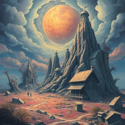 the apocalypse, pastel