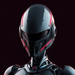 sleek sharp zoidberg helmet. droid body. artstationz greg rutkowski, octane render, unreal engine 6, epic game graphics, fantasy, cyberpunk, conceptual art, ray tracing