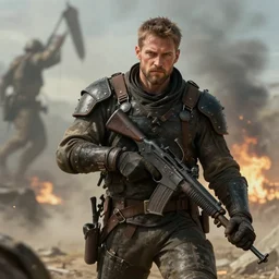 war, photorealistic, greg rutkowski, artstation,