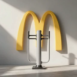 McDonald\'s exercise device