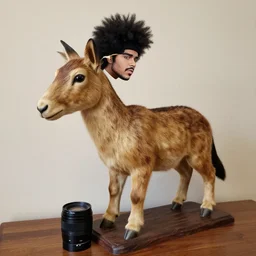 taxidermized the weeknd, 7 5 mm lens
