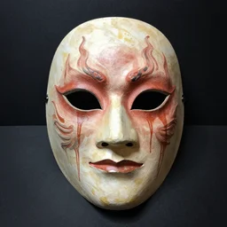 handmade cultist mask