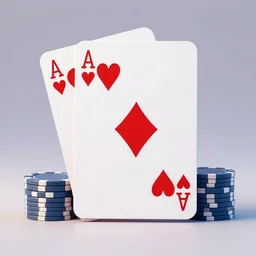house of poker card, 3 d illustrator, 8 k