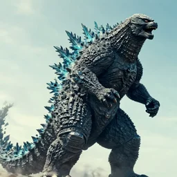 godzilla, 8 k, high res, hyperrealistic, cinematic