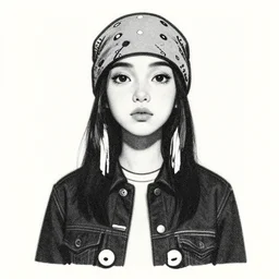 detailed grainy risograph, full body portrait, an girl from wolf street gang using grey bandana and wolf gasmask, vivid colors, vintage, full yellow border color!!!, nvidia geforce rtx 3 0 9 0 ti directx 1 2. 0 0 rendered, 6 0 0 mm, 8 k, by moebius and lehr paul