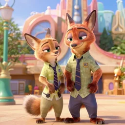 a film still from zootopia