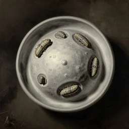 Cell, larva, DBZ Cell, drawn by Caravaggio