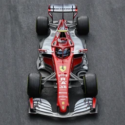 “ferrari F136 engine in a Subaru viewed from above, no front end, photograph wide angle”