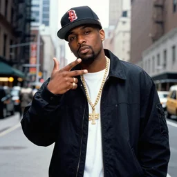 a 90’s rapper in New York