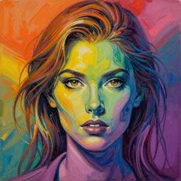 oil painting, abstract art, ultra detailed 8 k, beautiful inking lines, stunning gradient colors, trending on artstation, in the style of a comic book cover