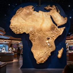 starwars starport in african market