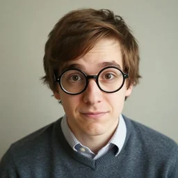 ugh i can't when i see this cringey nerd guy! this guy gives a bad rap to nerds who are actually cute