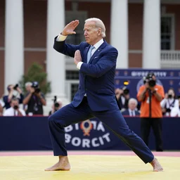 Joe Biden doing a chidori