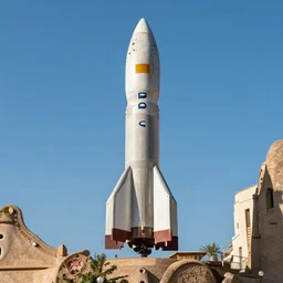moon rocket designed by Antoni Gaudi