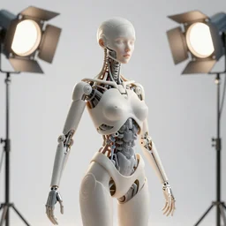 complex 3 d render, ultra detailed, beautiful natural light, studio lights, rim light, white background, fascinating biomechanical female, 1 5 0 mm lens, golden helmets with tree details, elegant, hyperrealistic, ultra detailed, octane render, h. r. giger style, volumetric lighting, 8 k post - production