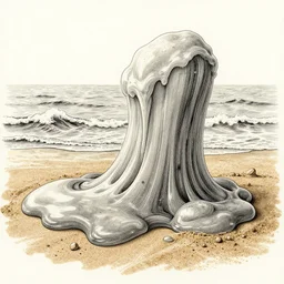 Extremely Detailed and Full Portrait scene of Gooey Ocean scene in ink and refined sand, Waluigi with shades on face. wearing purple shirt and hat with dark grey overalls full body smiling. He is hugging Princess Peach by Akihito Yoshitomi AND Yoji Shinkawa AND Greg Rutkowski, Mark Arian trending on artstation