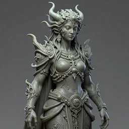 a ancient cthulhu goddess, fantasy, intricate, highly detailed, artstation, zbrush, concept art, smooth, octane render sharp focus, full color