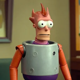 portrait photo still of real life futurama character bender, cyclops, 8 k, 8 5 mm f 1. 8