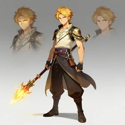 Character concept art for coryxkenshin