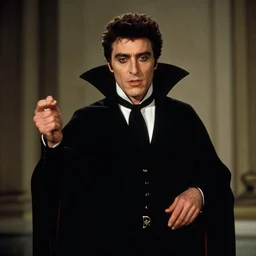film still of al pacino as dracula in dracula ( 1 9 3 0 )