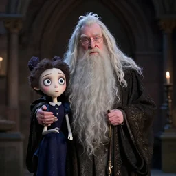 Professor Dumbledore as seen in Coraline (2009),