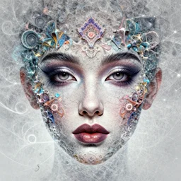transcendent fractal face