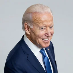 portrait of candid joe biden, smiling down from above turning slightly away, artstation winner by victo ngai, kilian eng and by jake parker vibrant colors, winning - award masterpiece, fantastically gaudy, aesthetic octane render, 8 k hd resolution