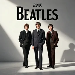 beatles band press photo cinematic
