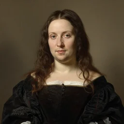 big tiddy gf, style of Rembrandt