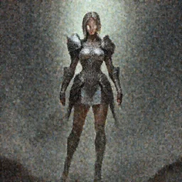 mad warrior girl concept art, symmetrical, short dress, glowing eyes, detailed body, full body, detailed face, ultradetailed digital illustration, 8 k, epic atmosphere, digital art by simon cowell and moebius
