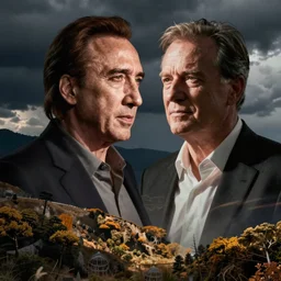 nicolas cage fused with john malkovich