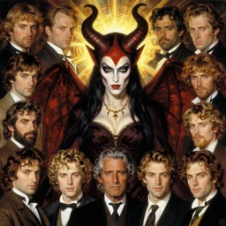 portrait of a satan in the style of wayne barlowe, gustav moreau, peter mohrbacher, bussiere, roberto ferri, santiago caruso, luis ricardo falero, austin osman spare, boris vallejo, hajime sorayama, frazetta