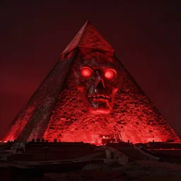portrait of pyramid head , red light, by Greg Rutkowski , 8k, photorealistic, cinematic lighting, HD, high details, dramatic, atmospheric , trending on artstation
