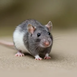 an unbelievably tiny rat