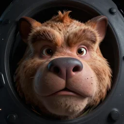 hyperrealistic film still of ace ventura hiding in space, stunning 3 d render, inspired by istvan sandorfi & greg rutkowski & unreal engine, perfect facial symmetry, dim volumetric cinematic lighting, 8 k octane comprehensive render, extremely hyper - detailed, incredibly lifelike attributes, intricate, real flesh texture, masterpiece, artstation, stunning,