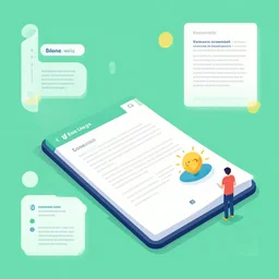 isometric flat art graphic for ebook descriptions that is exciting and promotional