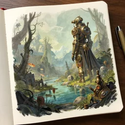 #digitalpainting #conceptdesign #artoftheday  #illustration #sketchbook #drawing #artwork  #backgroundart #environmentart #characterart #conceptart #fantasy #scifi #steampunk