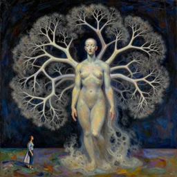 dust evolving into complex neural networks. stunning, award - winning masterpiece by wojciech siudmak, dali, and monet