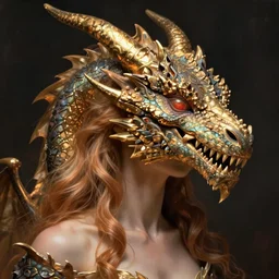 dragonborn ; fantasy race ; human with dragon head