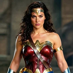 portrait of Henry Cavill as Wonder Woman replacing Henry Cavill, 4k