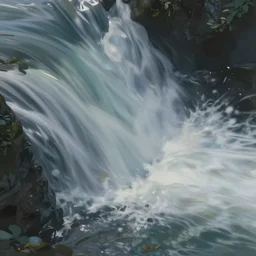 flowing, artwork by android jones and loish, smooth lighting, detailed, wallpaper