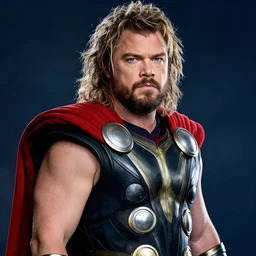 jack black as a thor movie poster