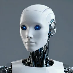 headshot of humanoid robot from ex machina