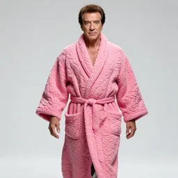 tony danza in fashion photography, designer runway robe that looks like brain matter, billowing, pink, roiling, detailed, by greg rutkowski