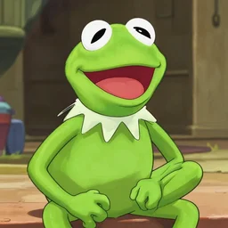 kermit the frog by takeshi obata