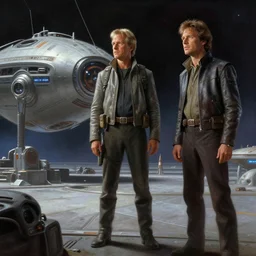 concept art, establishing shot, science fiction space movie by george lucas and james cameron beautiful painting, ultra detailed, 8 k render